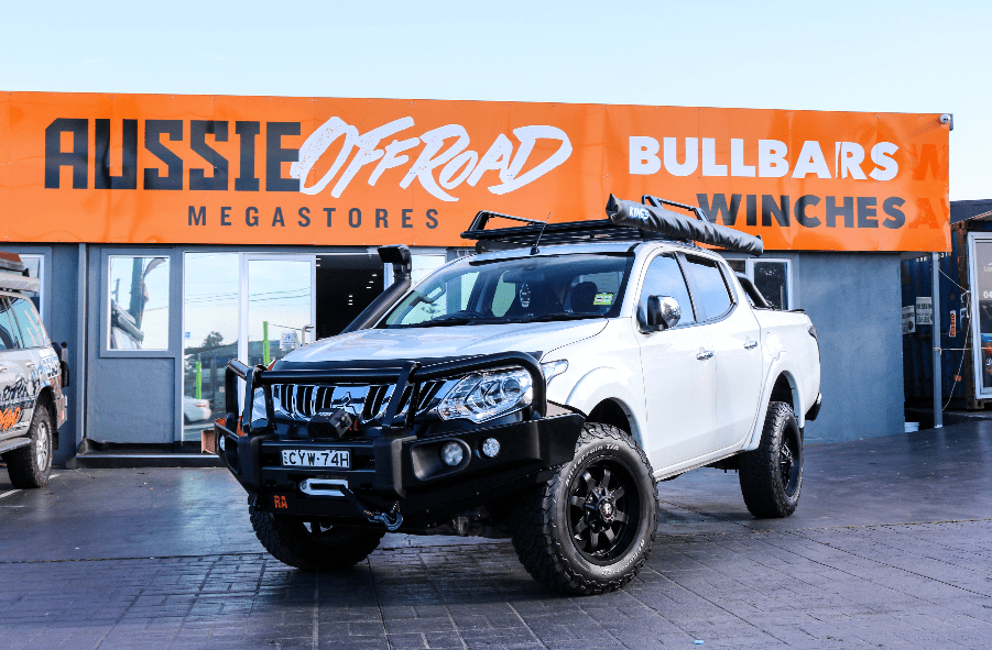 Rockarmor Rock Pack — Mitsubishi Triton MQ | Elite Bullbar + Rock Sliders