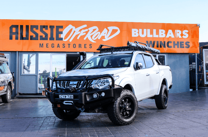 Rockarmor Rock Pack — Mitsubishi Triton MQ | Elite Bullbar + Rock Sliders