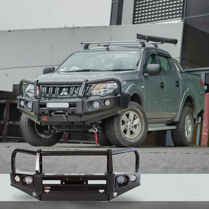 Rockarmor Elite Bullbar Frontal Combo To Suit Mitsubishi Triton Mq
