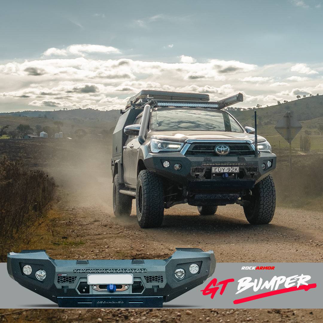 Rockarmor GT Hoopless Bullbar - Toyota Hilux 2020 to Current