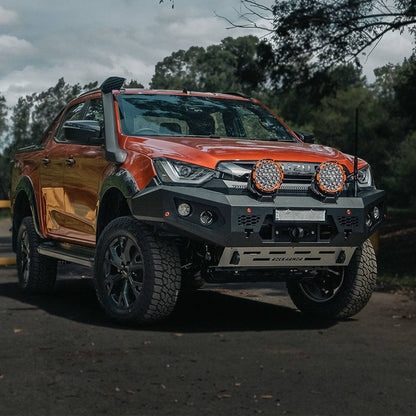 Rockarmor Rock Pack — Isuzu Dmax08/2020+ | GT Hoopless Bullbar + Rock Sliders