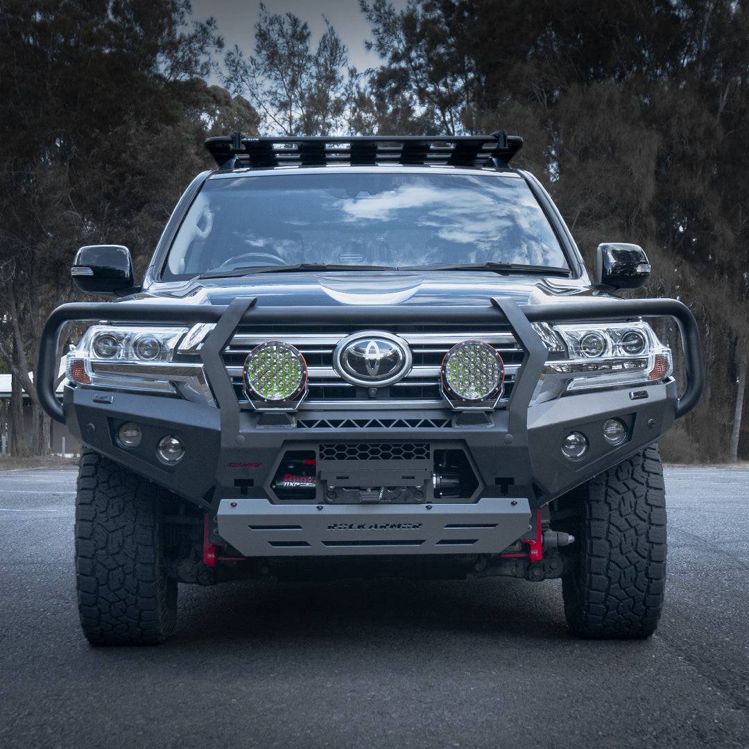 Rockarmor Gt Hoop Steel Bullbar - Toyota 200 2015+ (Full Bar Replacement)