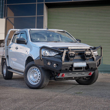 Rockarmor Rock Pack — Isuzu Dmax 08/2020-2024 PFL | GT Hoop Bullbar + Rock Sliders