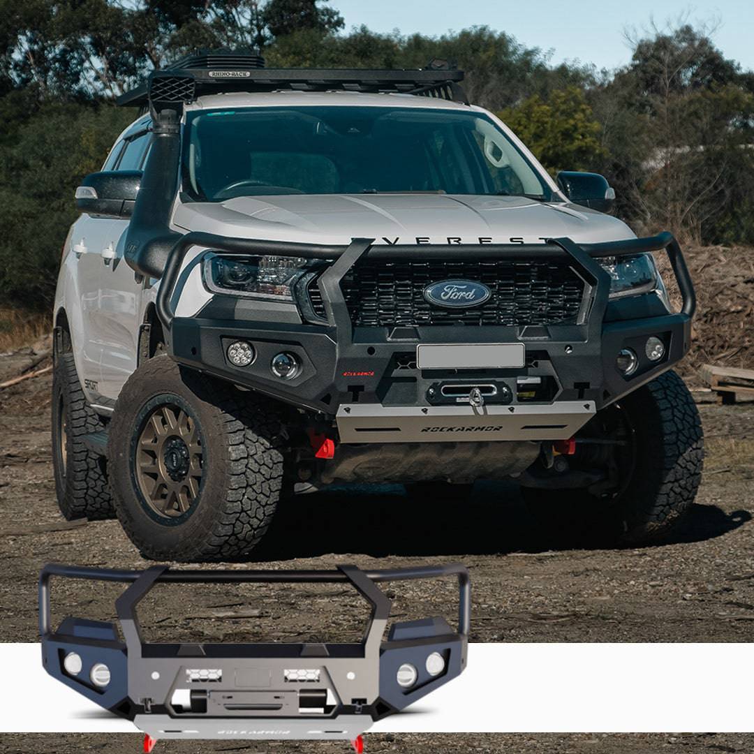 Rockarmor Gt Hoop Steel Bullbar - Ford Ranger Wildtrak (Px 2 & Px 3) (Full Bar Replacement)
