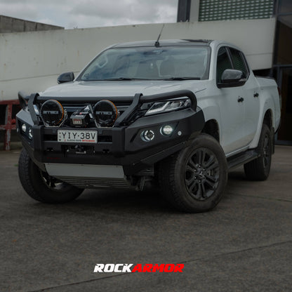 Rockarmor Gt Steel Hoop Bullbar Combo Pack - Mitsubishi Mr Triton