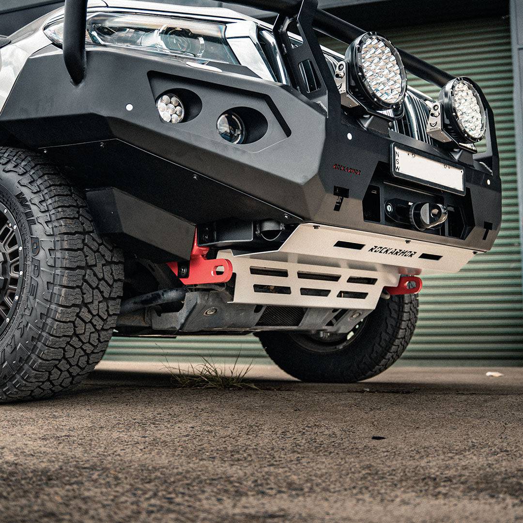 Rockarmor Rock Pack — Toyota Prado 150 Series 11/2017+ | GT Hoop Bullbar + Rock Sliders