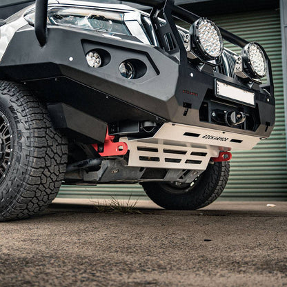 Rockarmor Rock Pack — Toyota Prado 150 Series 11/2017+ | GT Hoop Bullbar + Rock Sliders