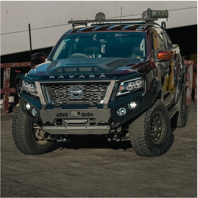 Rockarmor Gt Hoop Bullbar Combo Pack - Nissan Navara D23 Np300 2015 To Current