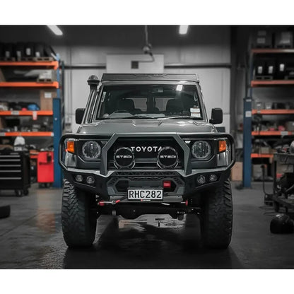 Rockarmor Gt Hoop Steel Bullbar - Toyota Landcruiser 76 78 79 2023+ (Full Bar Replacement)