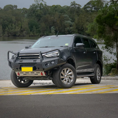 Rockarmor Gt Hoop Steel Bullbar Combo - Isuzu MUX 08/2020-2024 PFL (Full Bar Replacement)