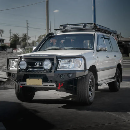 Rockarmor GT Hoop Steel Bullbar Combo - Landcruiser 100 Series 98-07