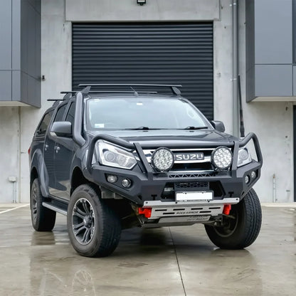 Rockarmor Gt Hoop Steel Bullbar Combo Package - Isuzu Dmax 2017-2020 PFL (Full Bar Replacement)