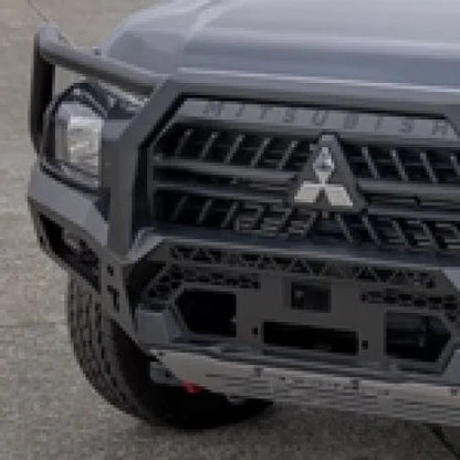 Rockarmor Gt Hoop Steel Bullbar - Mitsubishi Mv Triton 2024 + - Winch Bar