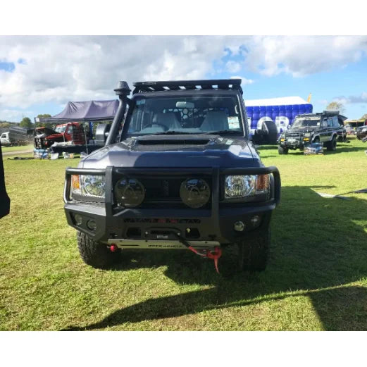 Rockarmor Gt Hoop Steel Bullbar - Toyota Landcruiser 79 03/2007 - 11/2023 (Full Bar Replacement)