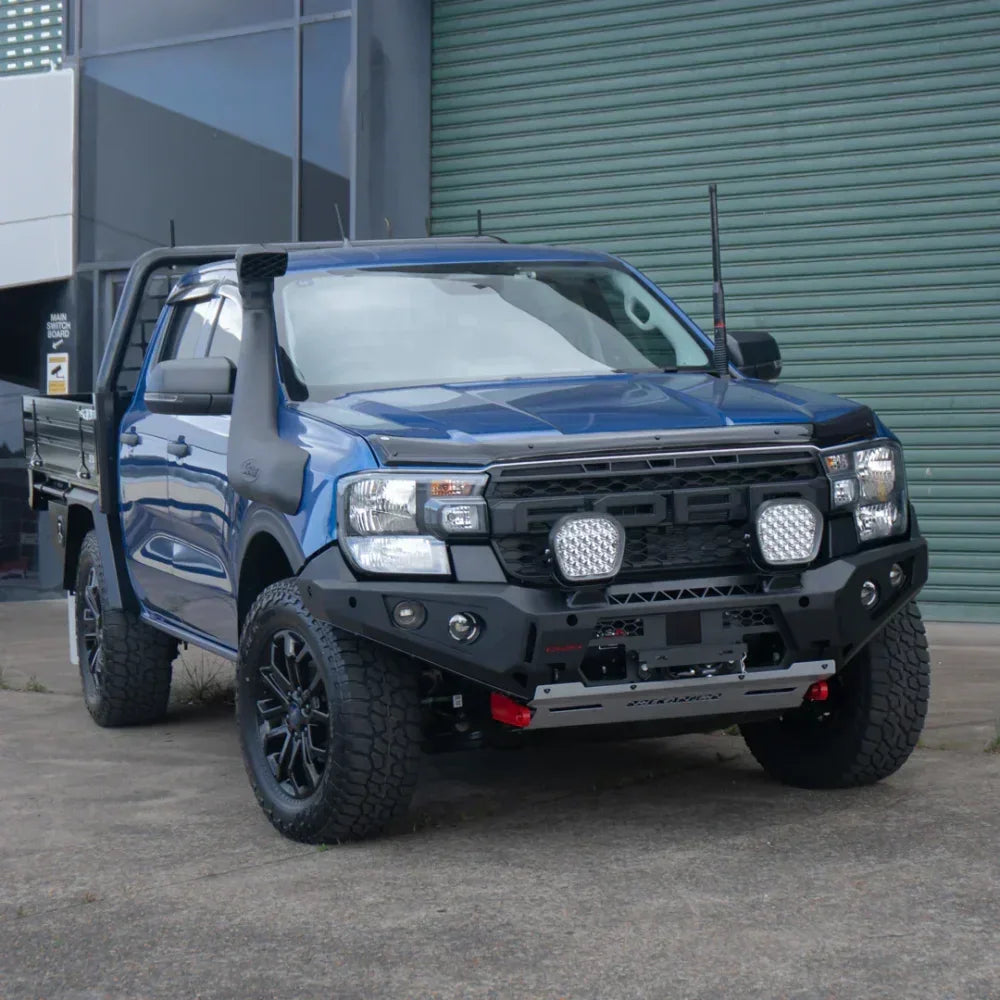 Rockarmor Gt Hoopless Steel Bullbar Combo Package - Next Gen Ford Ranger