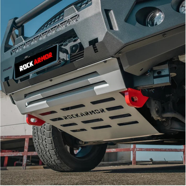 Rockarmor Gt Steel Hoop Bullbar - Mitsubishi Mq Triton (Full Bar Replacement) - Winch Bar