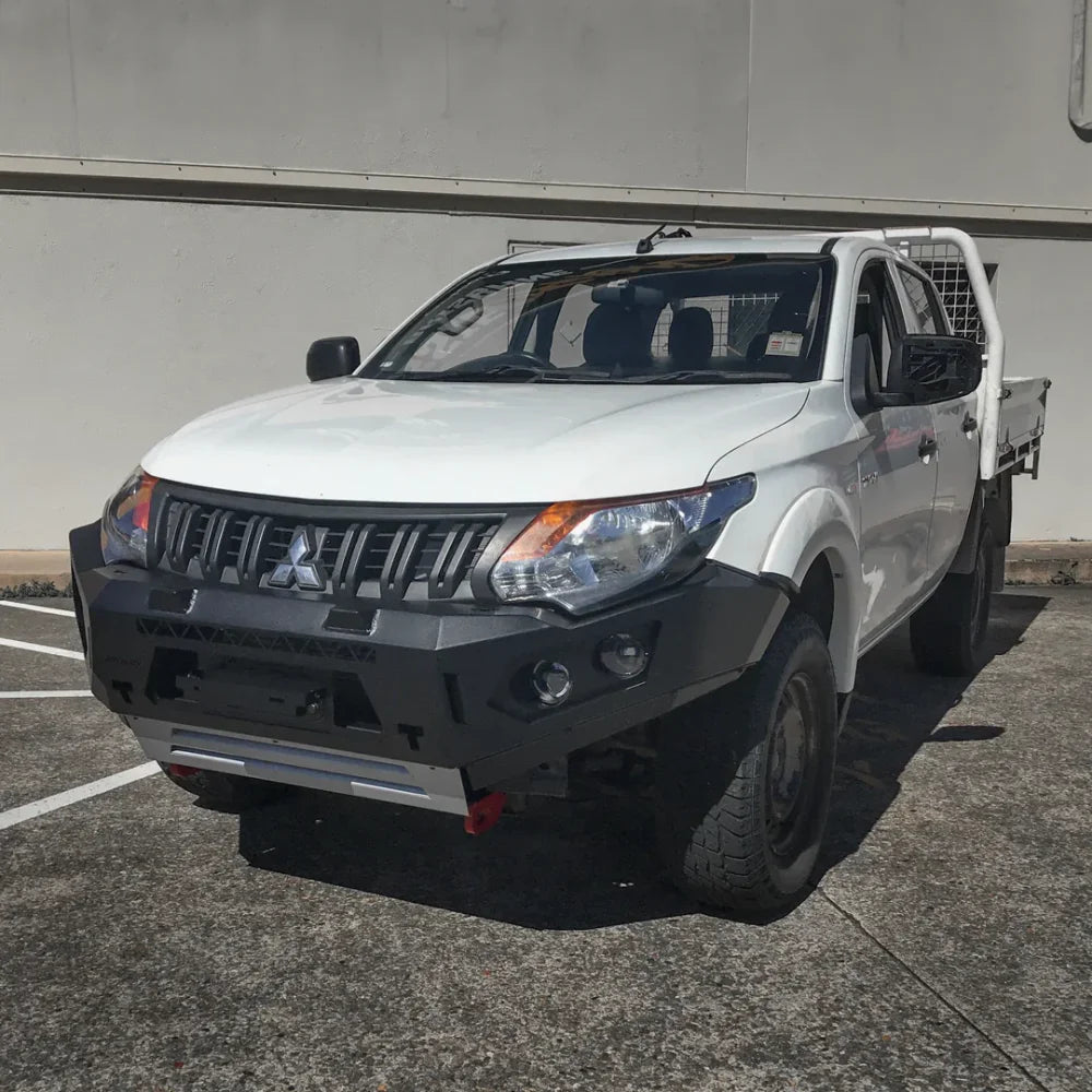 Rockarmor Gt Steel Hoopless Bullbar Combo- Mitsubishi Mq Triton (Full Bar Replacement)
