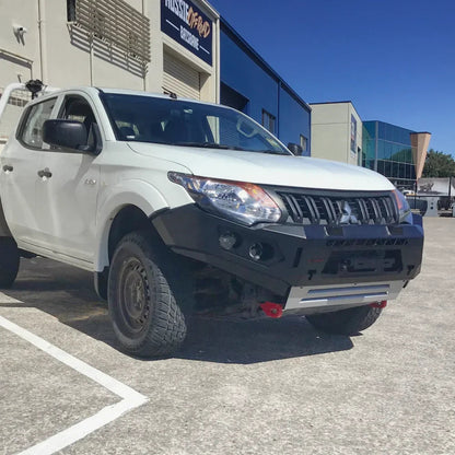 Rockarmor Gt Steel Hoopless Bullbar Combo- Mitsubishi Mq Triton (Full Bar Replacement)