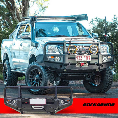 Rockarmor Premium Bullbar Frontal Combo To Suit Toyota Hilux 2011-2015