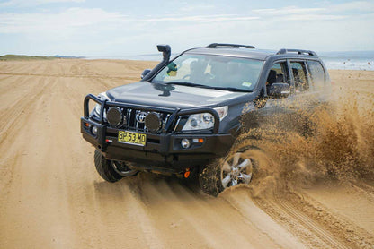Rockarmor Premium Steel Bullbar - Toyota PradoÂ Fj150 2009-2013 (Bumper Cut)