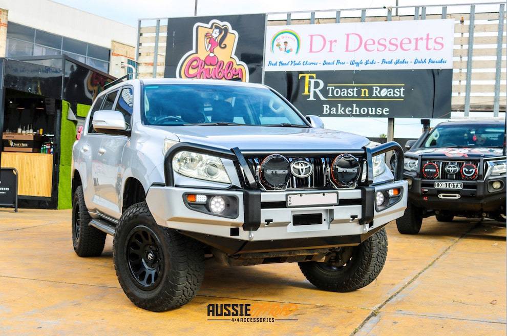 Rockarmor Premium Bullbar Frontal Combo To Suit Toyota Prado 150 2010-2013  (Bumper Cut)