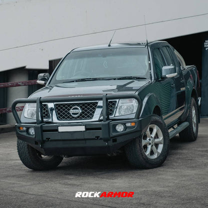 Rockarmor Rock Pack — Nissan Navara D40 2005-2015 Spanish/Thai & Pathfinder R51 | Premium Bullbar + Rock Sliders