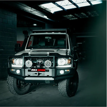 Rockarmor Premium Bullbar Frontal Combo To Suit Toyota Lancdruiser 76,78,79 2005+
