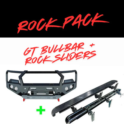 Rockarmor Rock Pack — Ranger Raptor Next Gen 2023 to Current | GT Hoop Bullbar + Rock Sliders