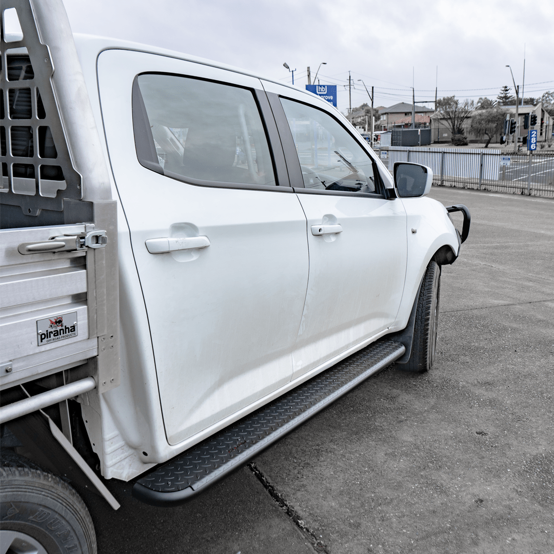 Rockarmor Steel Rockslider Side Steps - Isuzu BT50 08/2020+