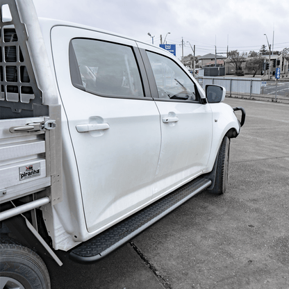 Rockarmor  Steel Rock Sliders Side Steps To Suit Isuzu Dmax 08/20+