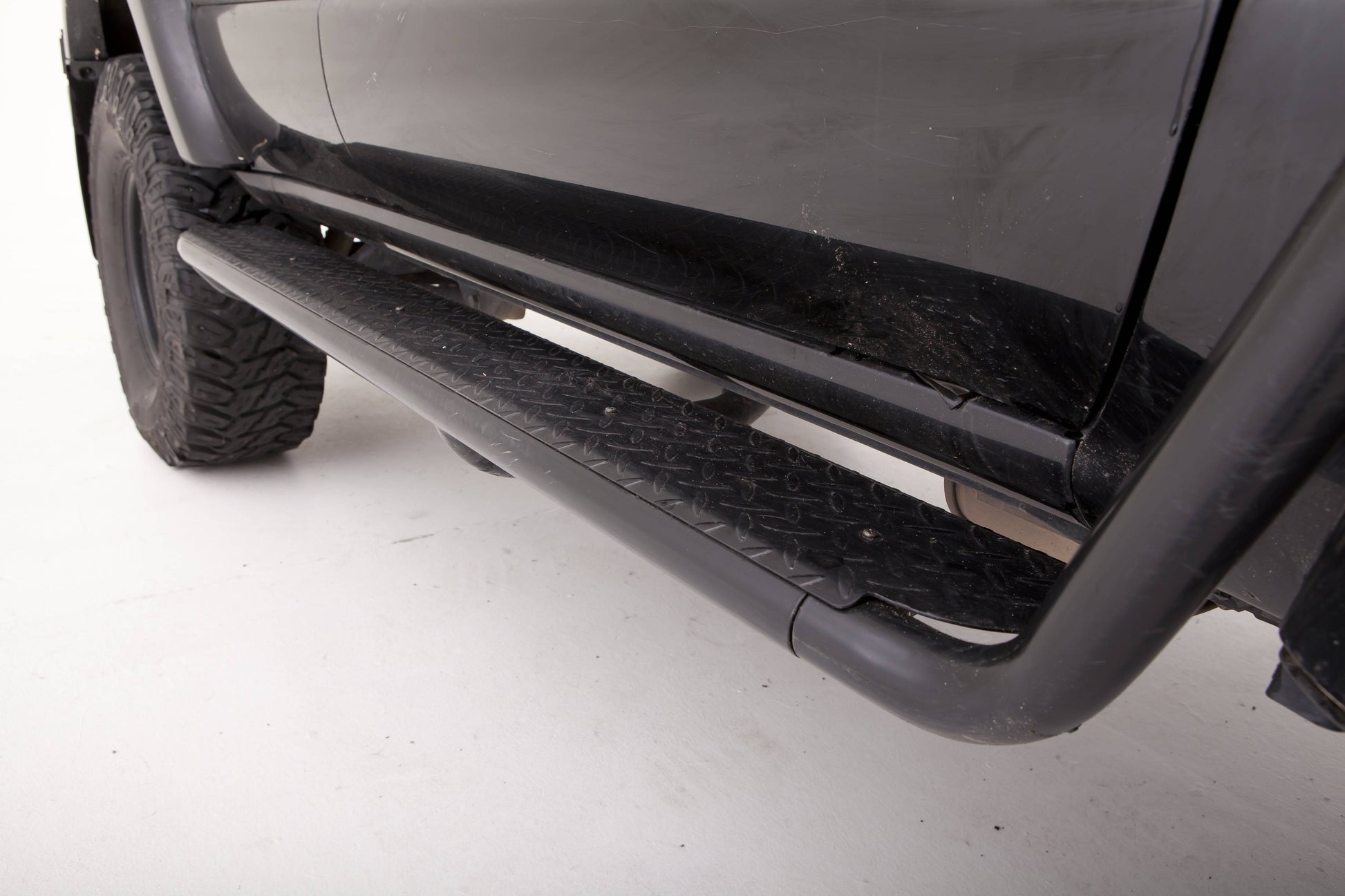 Rockarmor Steel Rockslider Side Steps - Toyota Landcruiser Fj80 1990-1997