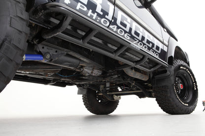 Rockarmor Steel Rockslider Side Steps - Toyota Landcruiser Fj80 1990-1997