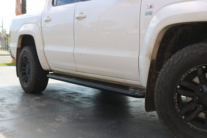 Rockarmor Steel Rockslider Side Steps - Vw Amorok 2010 To Current