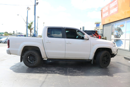 Rockarmor Steel Rockslider Side Steps - Vw Amorok 2010 To Current