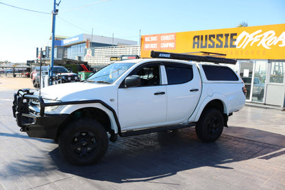 Rockarmor Steel Rockslider Side Steps - Mitsubishii Triton ML/MN 2006 - 2015