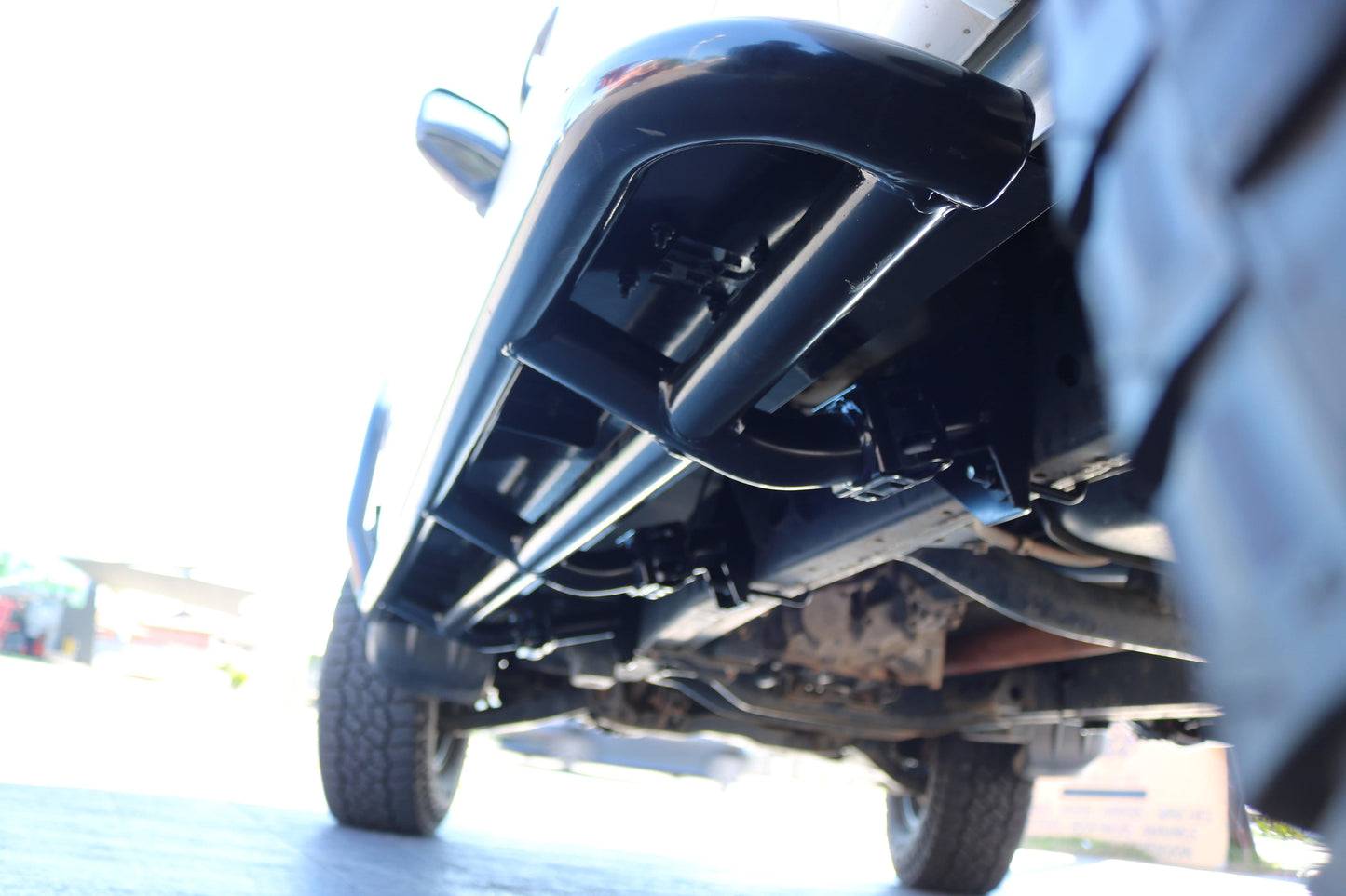 Rockarmor Steel Rockslider Side Steps - Mitsubishii Triton ML/MN 2006 - 2015