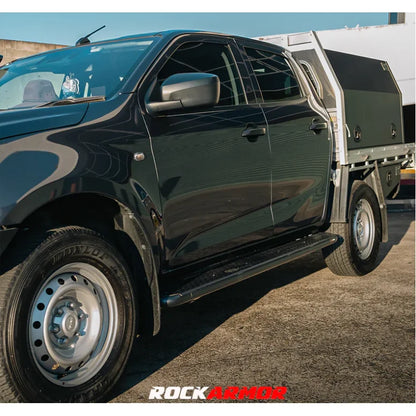 Rockarmor  Steel Rock Sliders Side Steps To Suit Mazda Bt50 08/20+