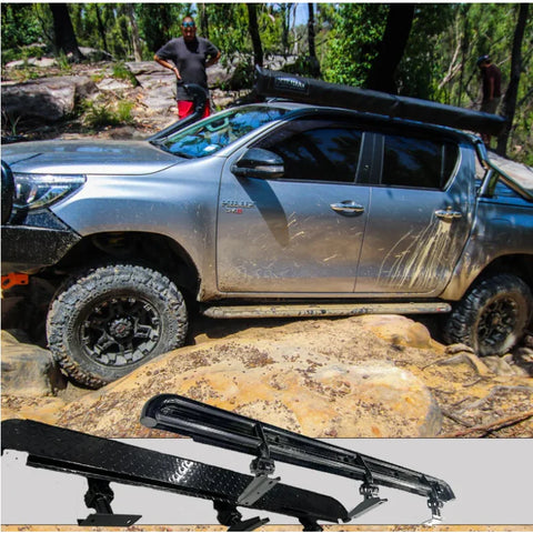 Rock Sliders & Side Steps for the Toyota Hilux N90 26