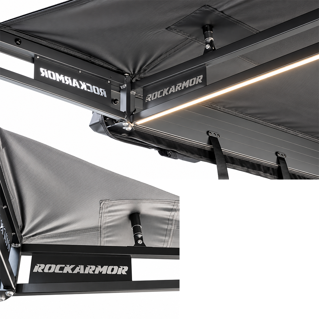 Rockarmor SIDEX 180 Degree Free Standing Awning